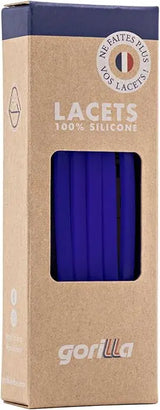 Elastische Schnürsenkel Flexibel Ohne Binden Schmal Silikon Ink von Gorilla Lacets