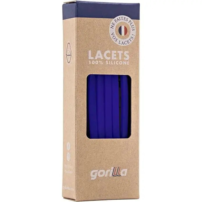 Elastische Schnürsenkel Flexibel Ohne Binden Schmal Silikon Ink von Gorilla Lacets