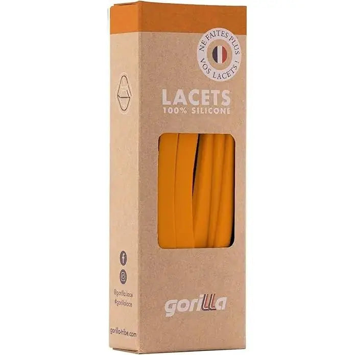 Elastische Schnürsenkel Flexibel Ohne Binden Breit Silikon Flame von Gorilla Lacets