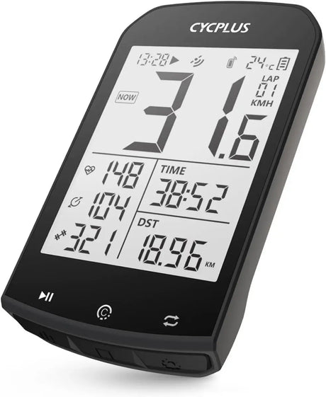 Fahrradcomputer M1 GPS Kabellos 2.9 Zoll LCD von Cycplus