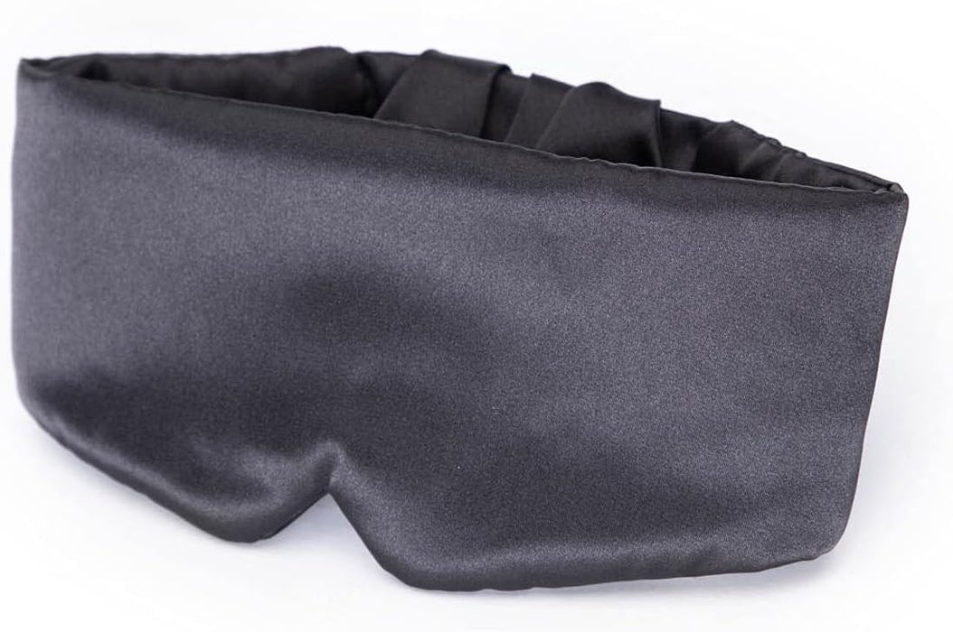 Satin Pillow Schlafmaske Charcoal von Kitsch