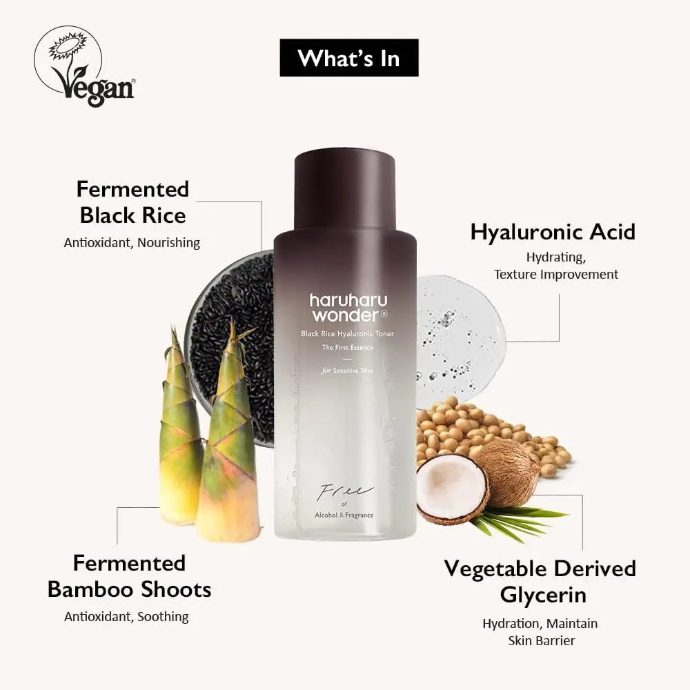 Toner Wonder Black Rice 150ml von Haruharu