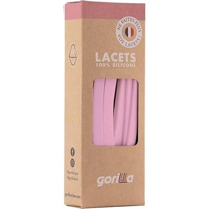 Elastische Schnürsenkel Flexibel Ohne Binden Breit Silikon Marshmallow von Gorilla Lacets
