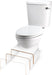 Toilettenhocker Holz Weiss von Well Care