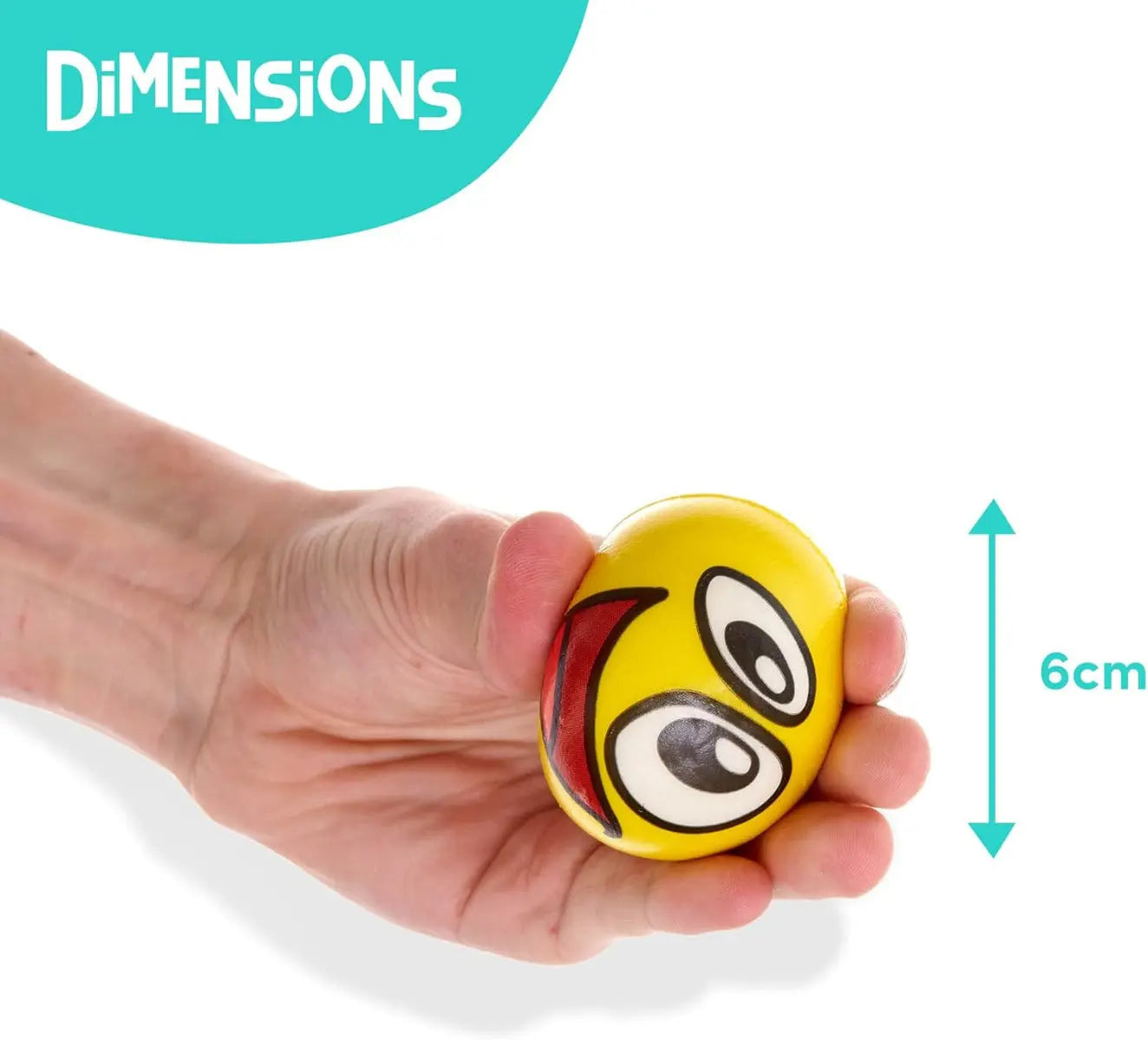 Antistress Bälle Emoji 24 Stück von Twiddlers