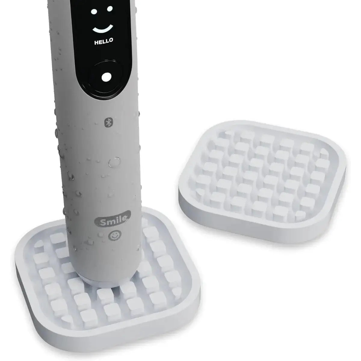 Zahnbürsten Untersetzer Weiss 2er Set von Qikfresh
