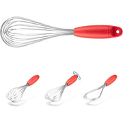 Flisk Schneebesen mit Faltfunktion Rot von Dreamfarm