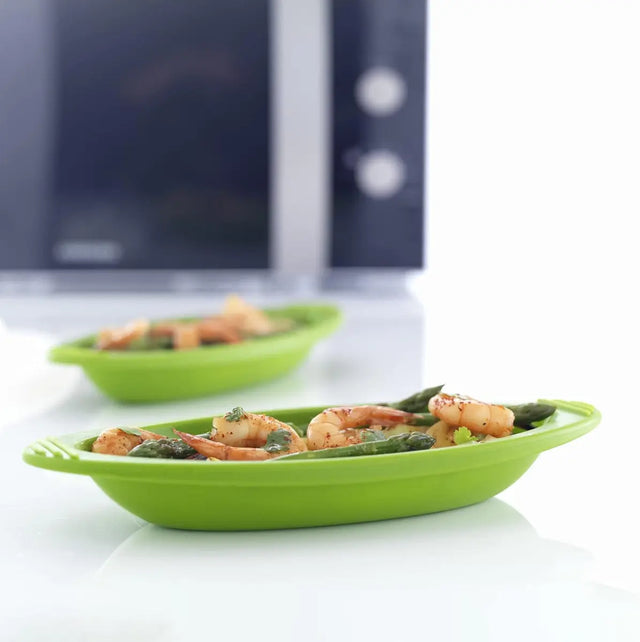 Mikrowellen-Dampfgarer 2er-Set klein Silikon von Mastrad