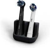 Aufsteckbürstenhalter 2er Schwarz von Qikfresh