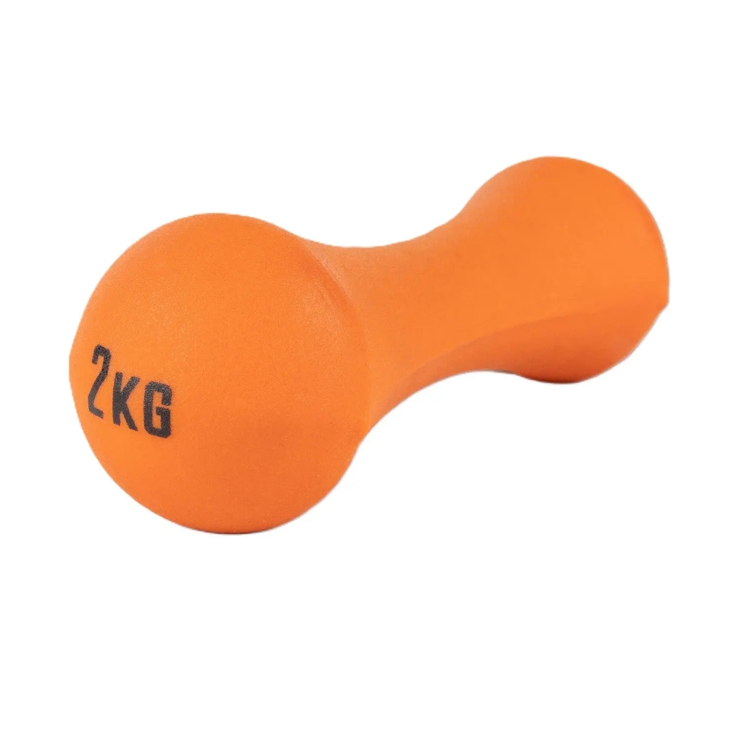 Kurzhantel 2 Kilo Mit Neopren-Beschichtung Orange von Phoenix Fitness