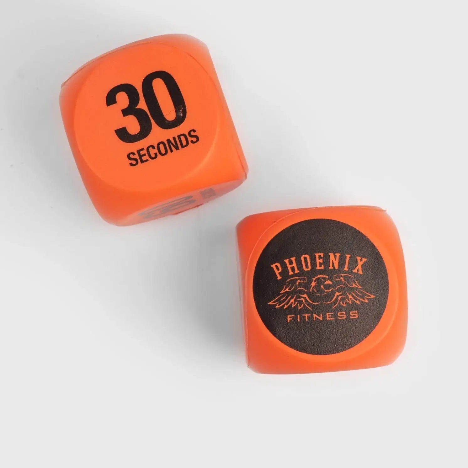 Fitness Übungswürfel 2 Stück Orange von Phoenix Fitness