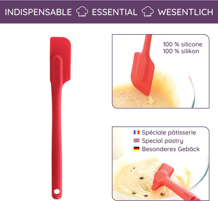 Spachtel Klein Silikon Rot von Mastrad