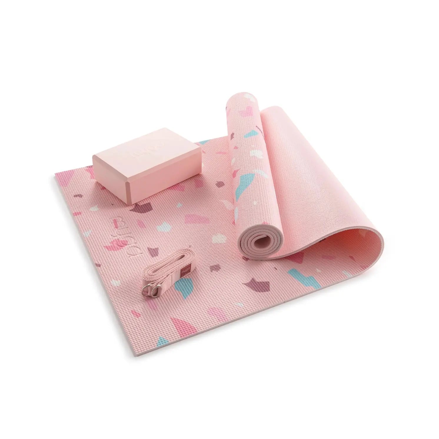 Yoga Starter Set 3-Teilig Terrazzo von Myga