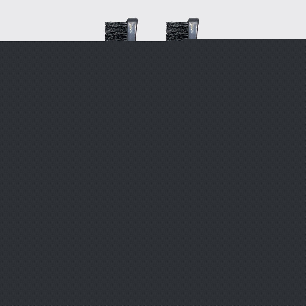 Kantenbürste und Kamm 2er Set von Kitsch