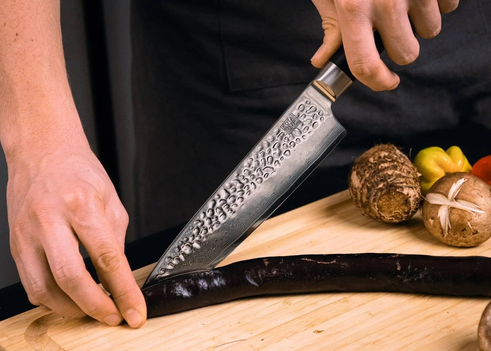 Gyuto Kochmesser Damas Pakka von KOTAI