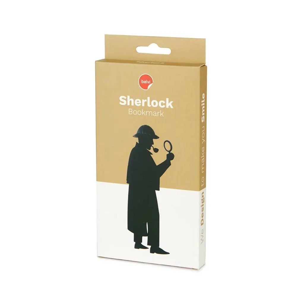 Lesezeichen Sherlock Schwarz Polyester von guteszeug.ch