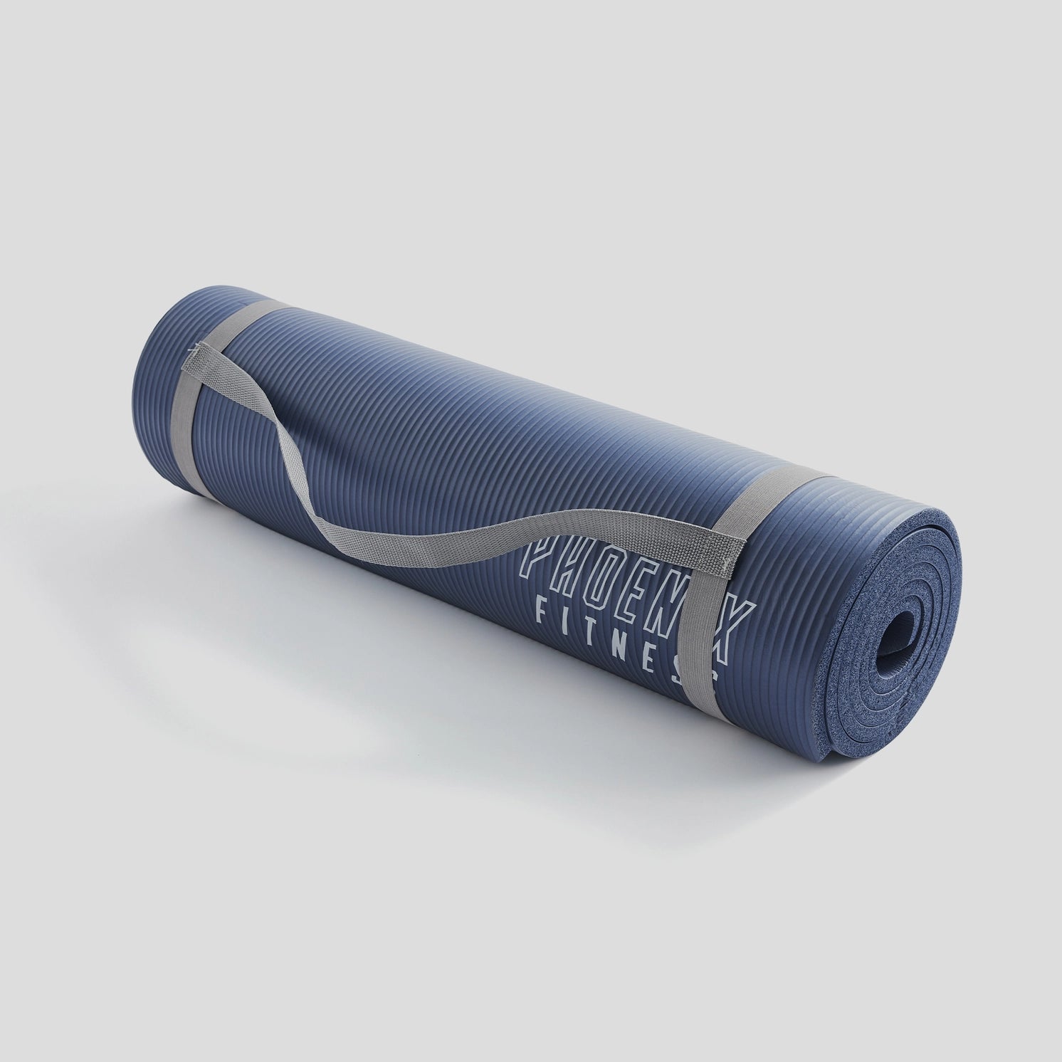 Fitnessmatte aus NBR-Schaum Marineblau von Phoenix Fitness