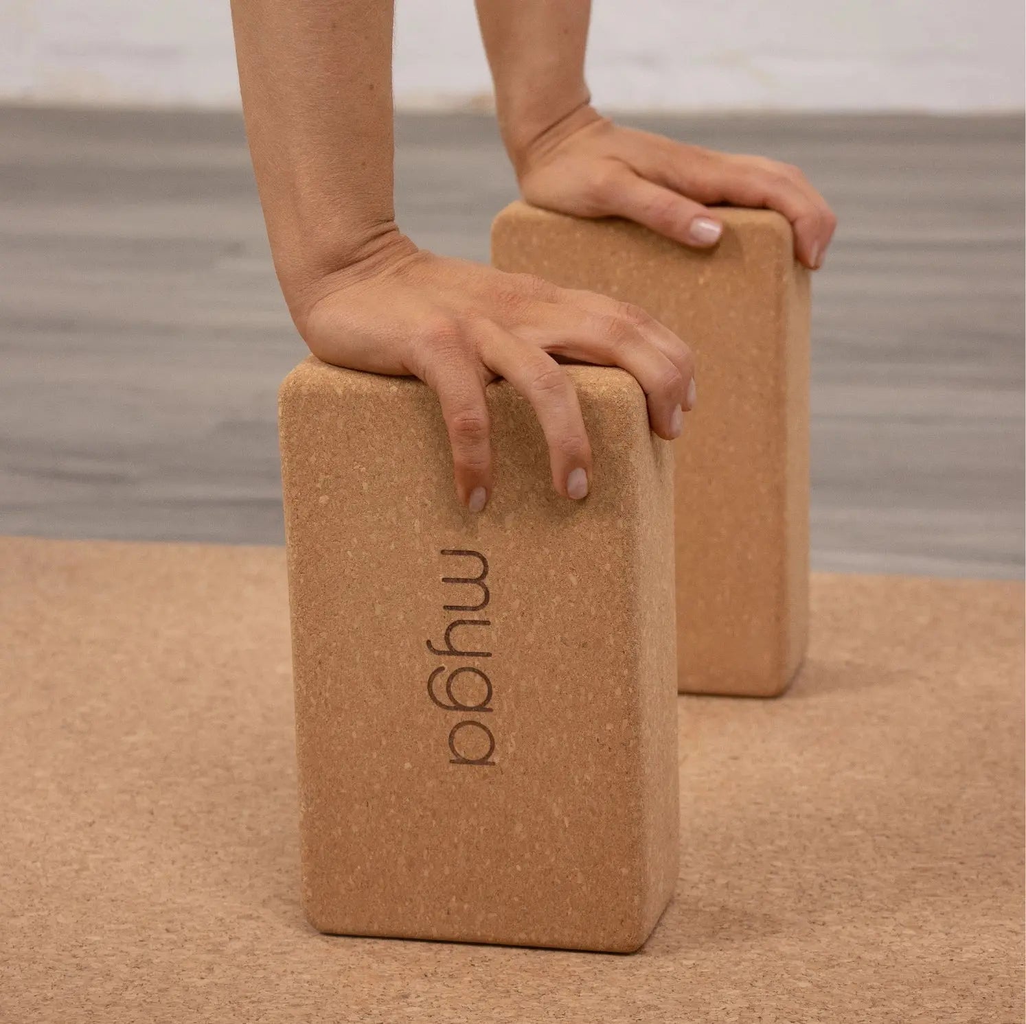 Yogablock Kork von Myga