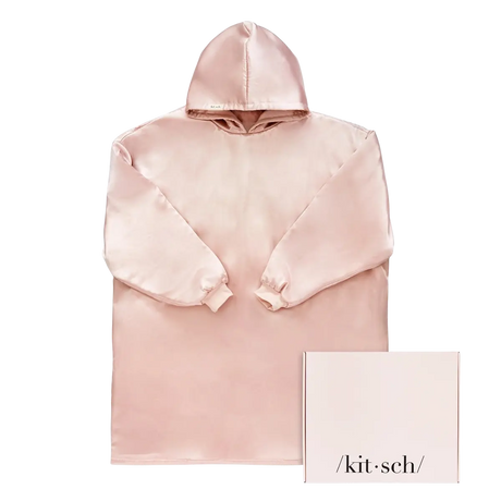 Satinhoodie Glazey Blush von Kitsch