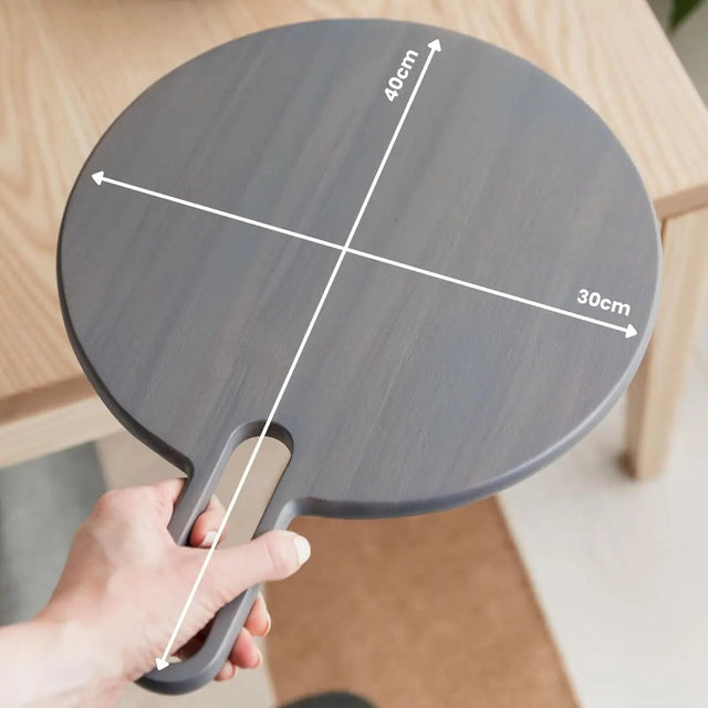 Servierbrett Eclipse Akazie large grau von Uberstar