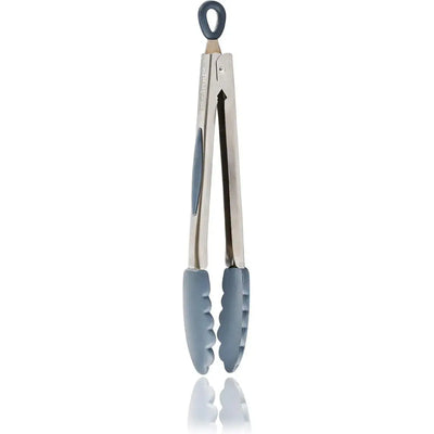 Küchenzange Edelstahl & Silikon 26cm Grau