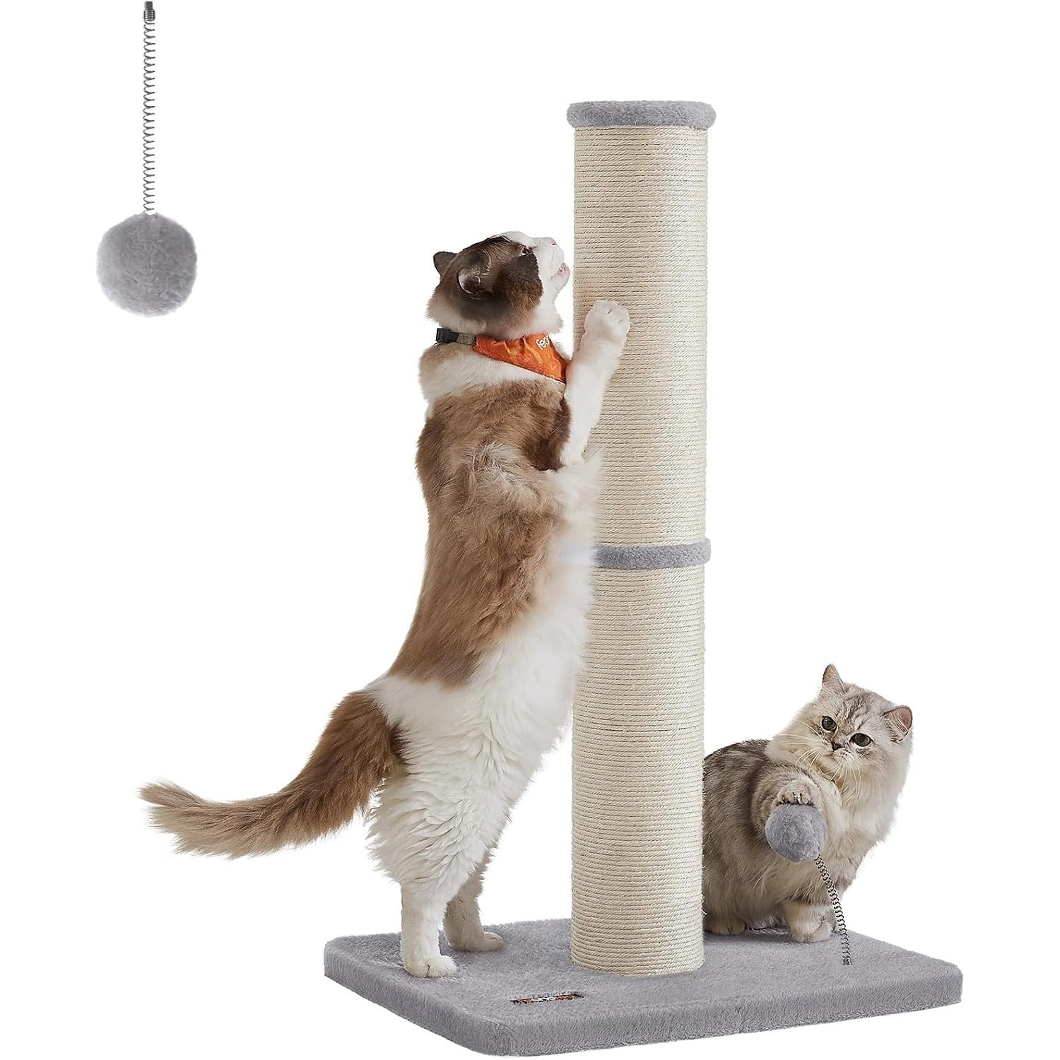 Kratzsäule XL 85 cm dicker Stamm für große Katzen Sisal von guteszeug.ch
