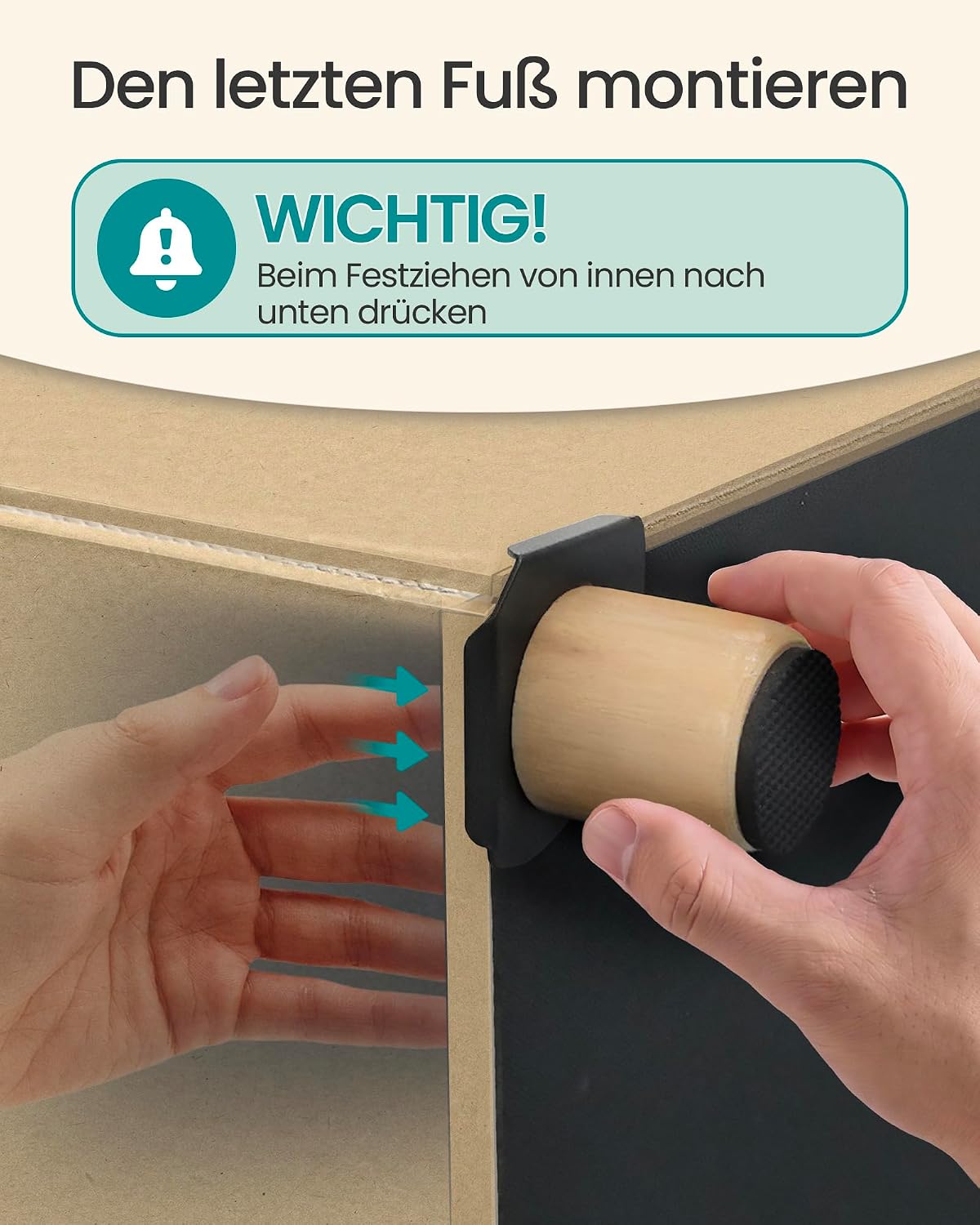 Sitzbank Aufbewahrungsbank 110x38x40 cm Cremeweiss von Songmics