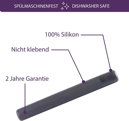 Teigrolle Silikon Schwarz von Mastrad