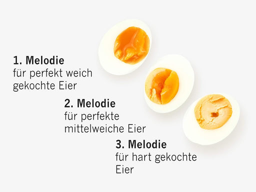 Singende Eieruhr Classic weiss von PiepEi