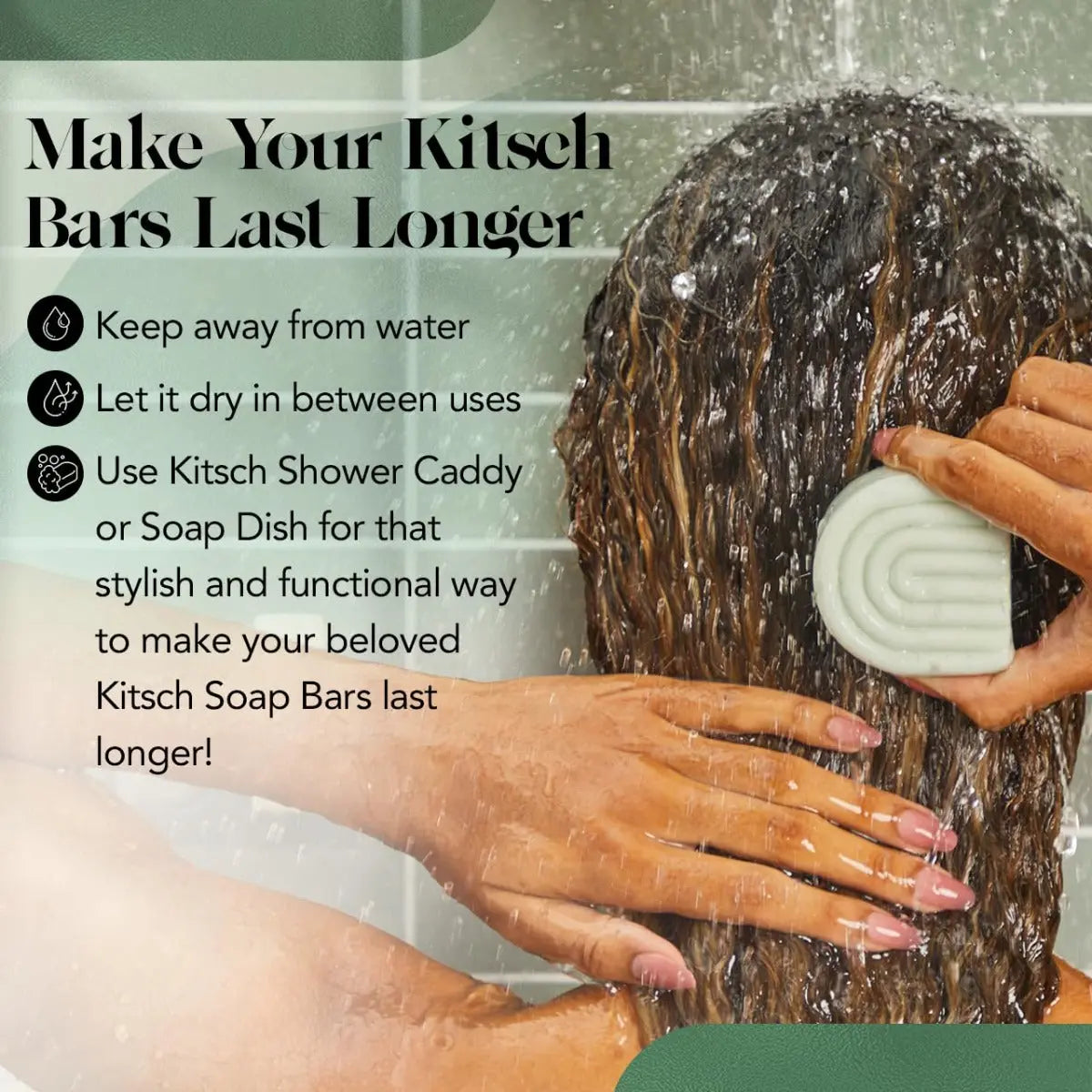 Volumen-Conditioner Bar mit Rosmarin & Biotin von Kitsch