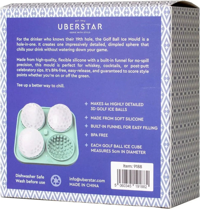 Eiswürfelform Golfbälle von Uberstar