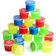 Slime im Becher Noisy Putty Pots 20 Stück von Twiddlers