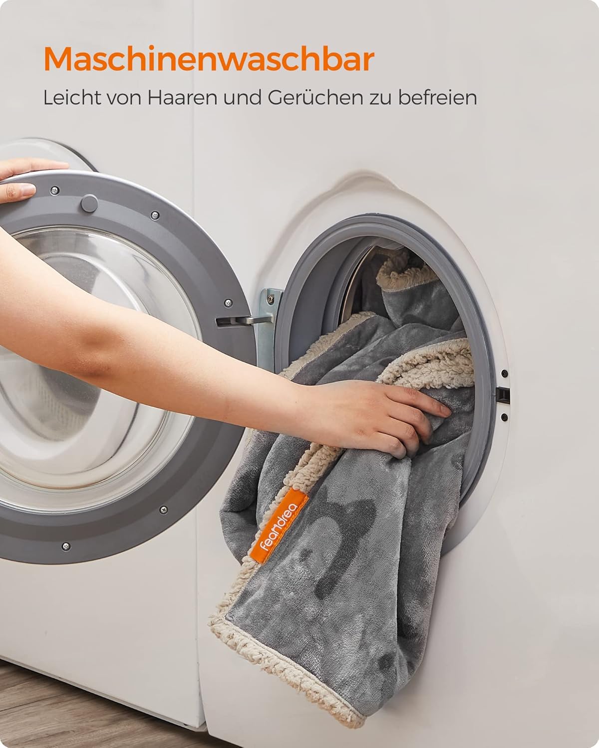 Wasserdichte Hundedecke XXL 203x152cm Fleece maschinenwaschbar von Songmics
