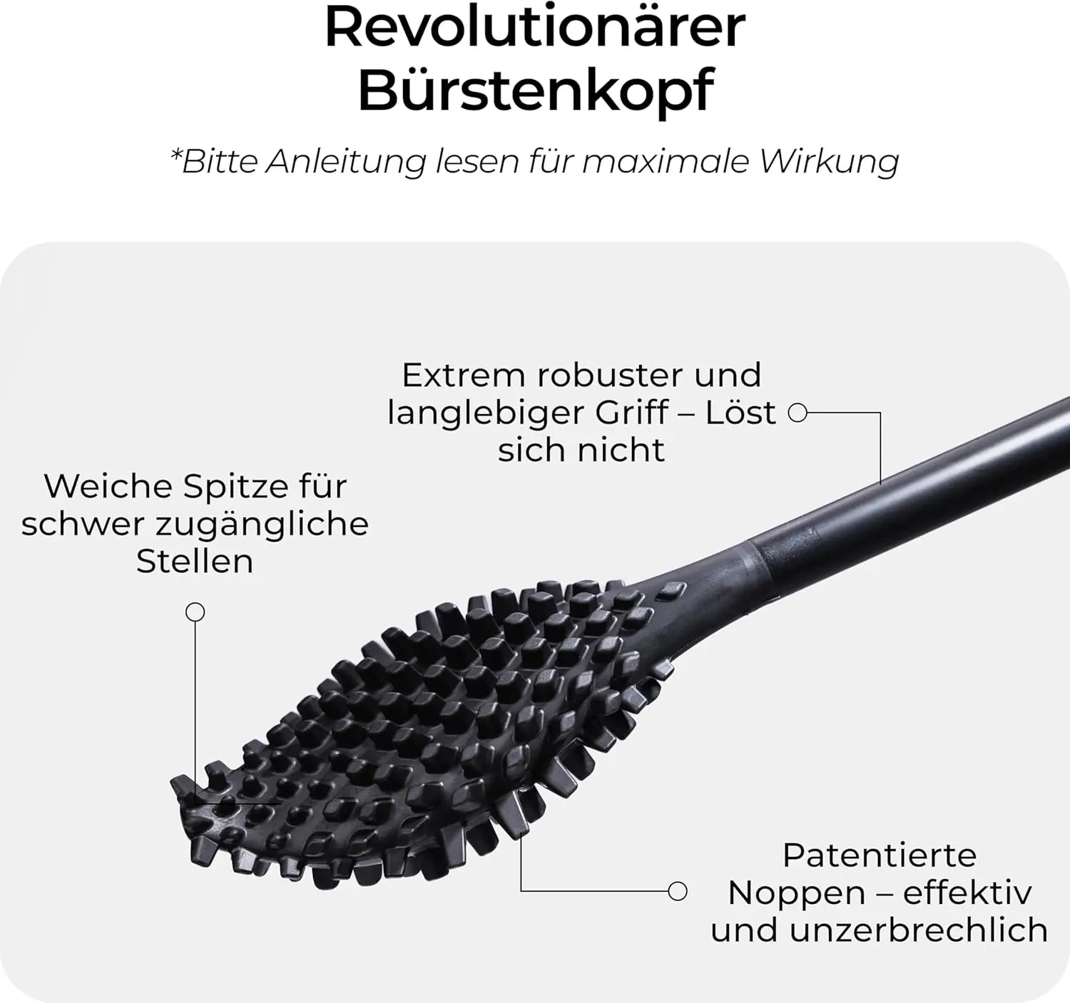 Toilettenbürste bbb La Brosse Grau von guteszeug.ch