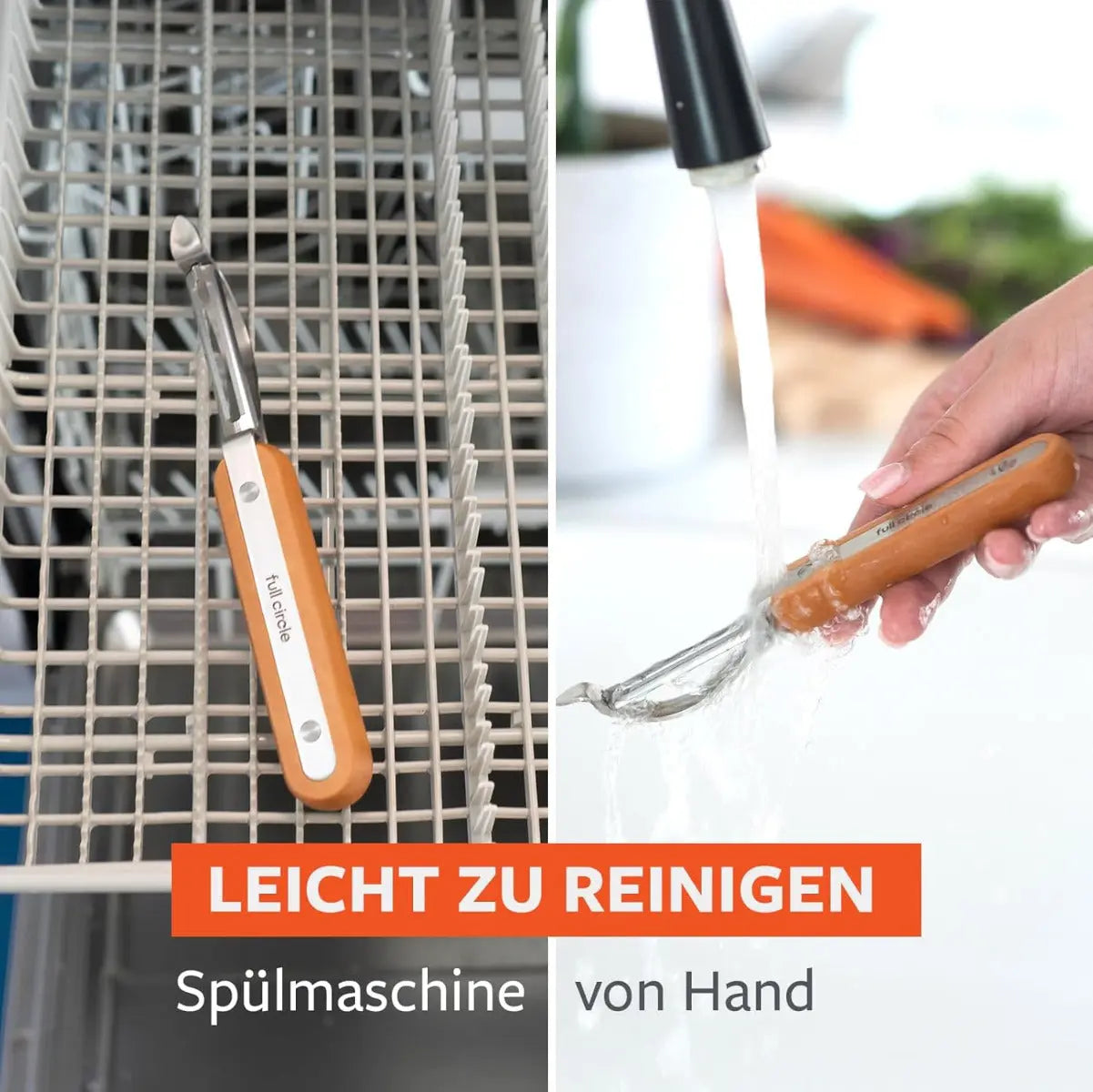 Gemüseschäler Peel Out von full circle