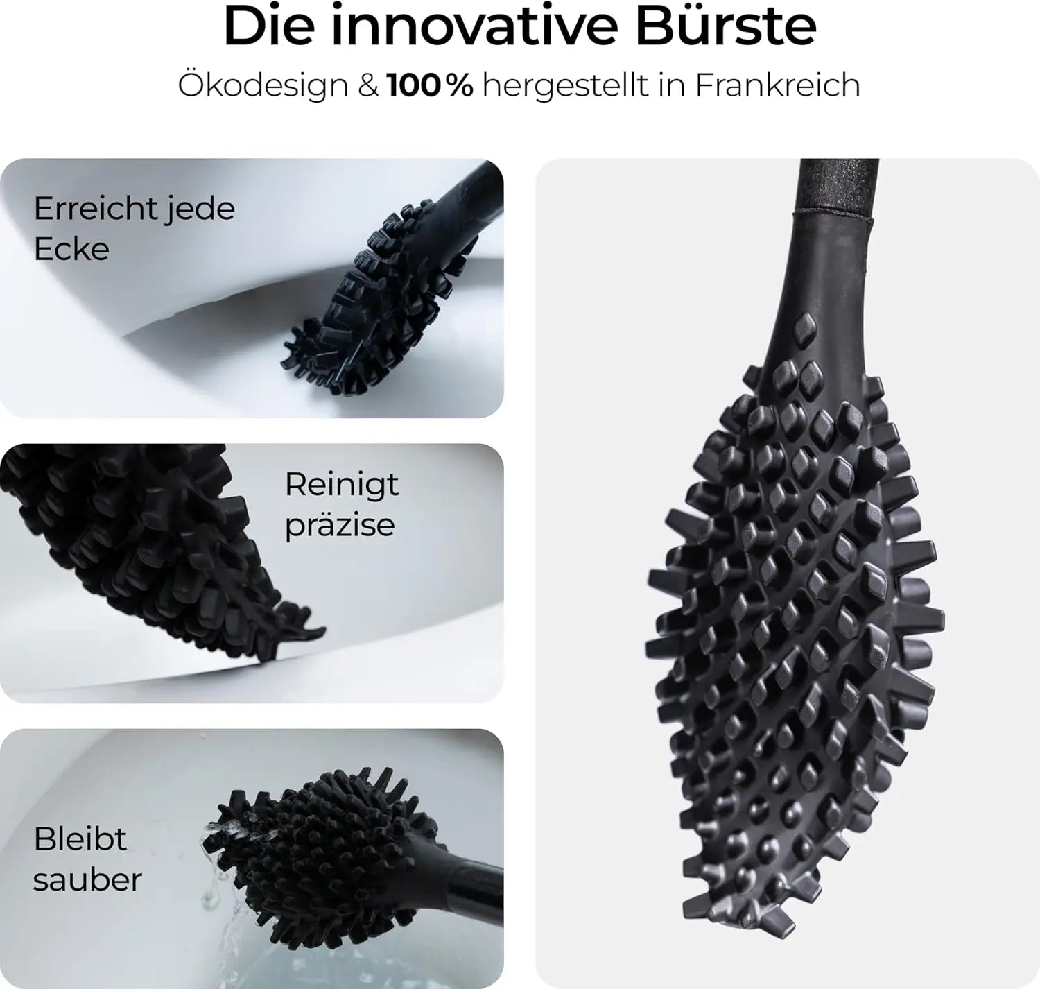 Toilettenbürste bbb La Brosse Grau von guteszeug.ch