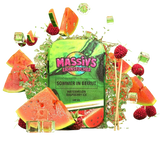 Massiv's Sommer in Beirut Zahnstocher mit Geschmack Watermelon Raspberry Ice in Metalldose von Wunder Zahnstocher