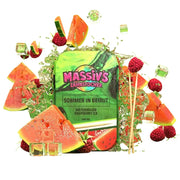 Massiv's Sommer in Beirut Zahnstocher mit Geschmack Watermelon Raspberry Ice in Metalldose von Wunder Zahnstocher