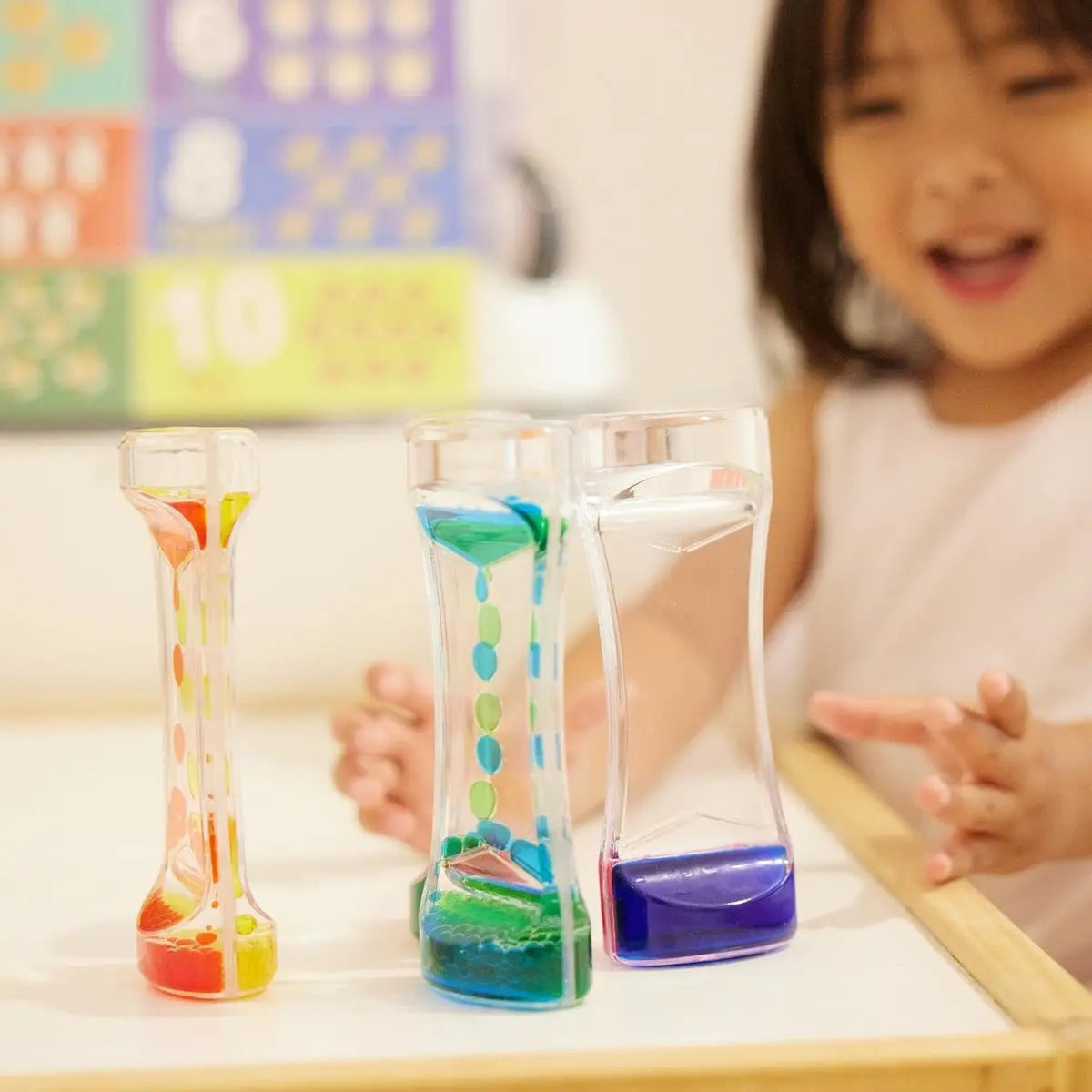 Spielzeug Flüssige Sanduhr 5 Stück von Twiddlers