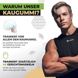 Fitness Ginger Lime Chewing Gum 100g Pack von JAWLINER