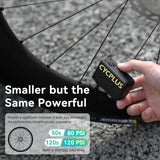 Fahrradpumpe AS2Ultra Elektrisch Mini Kompressor Akku von Cycplus
