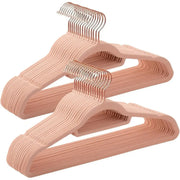 Kleiderbügel Samt 30er Set Roségold von Songmics