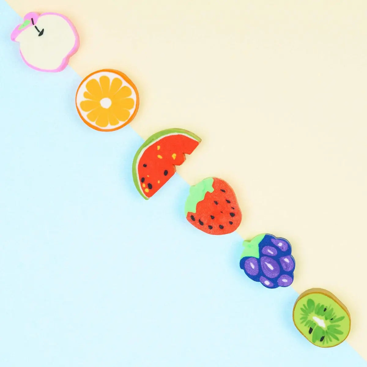 Radiergummi Fruits 96 Stück von Twiddlers