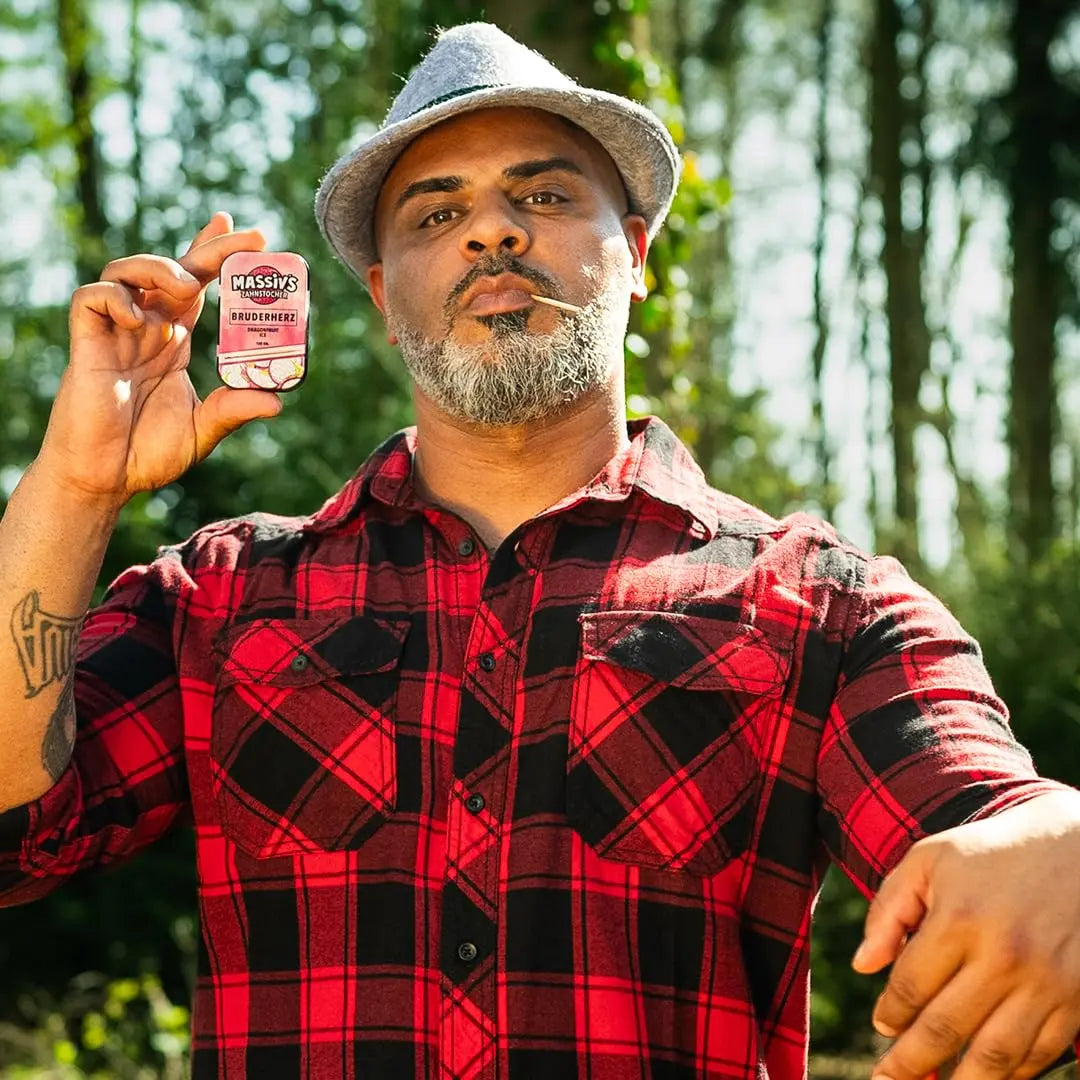 Massiv's Bruderherz Zahnstocher mit Geschmack Dragonfruit Ice von Wunder Zahnstocher
