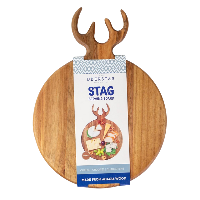 Servierbrett Hirsch natur von Uberstar