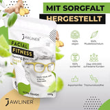 Fitness Ginger Lime Chewing Gum 100g Pack von JAWLINER