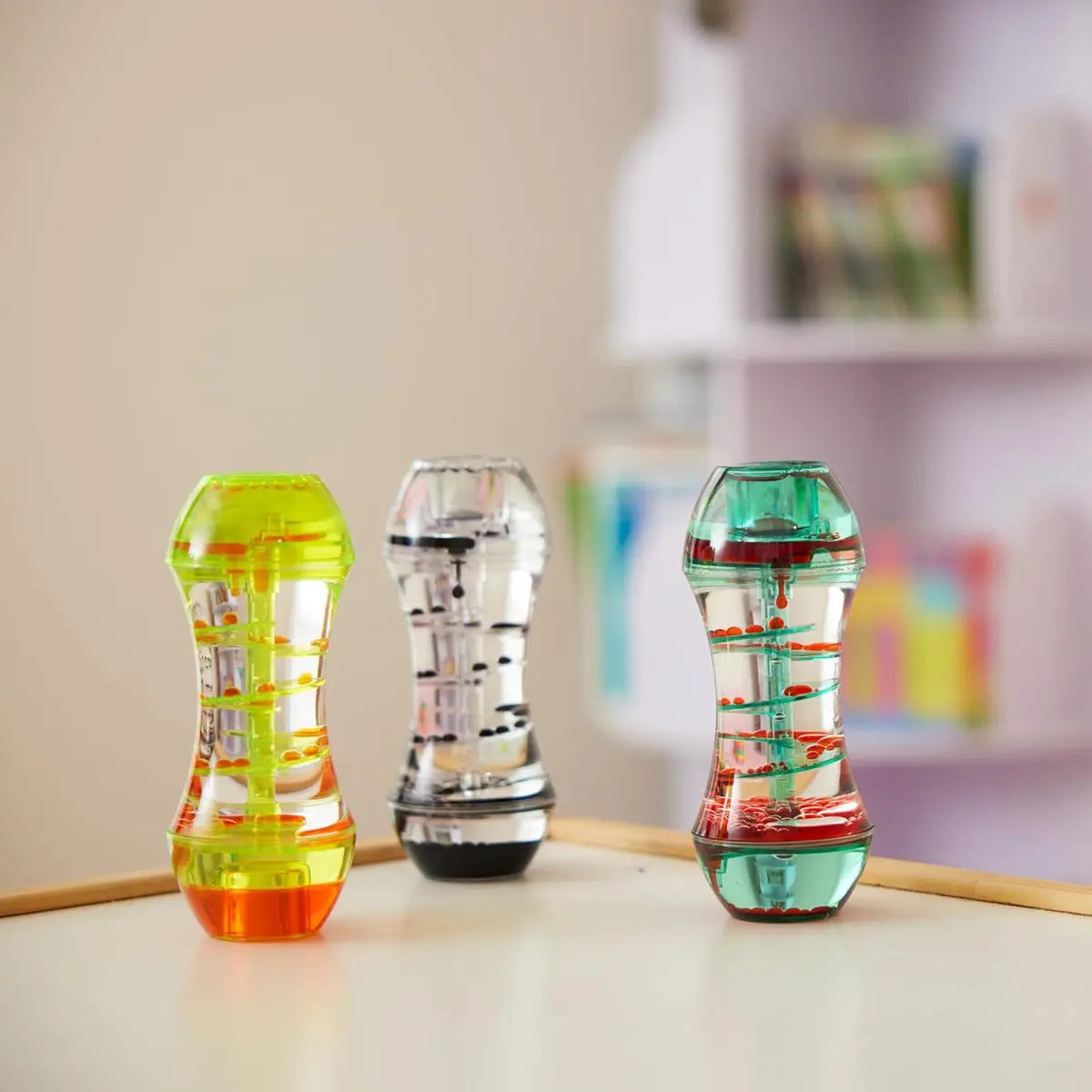 Flüssige Sanduhr Liquid Liquid Motion Timer 3er-Set von Twiddlers