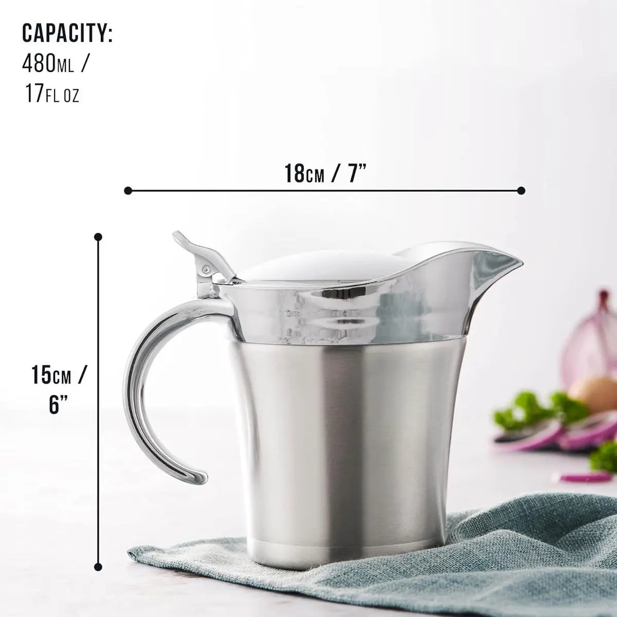 Sauciere Edelstahl von Oak & Steel
