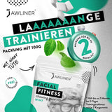Fitness Mint Chewing Gum 100g Pack von JAWLINER