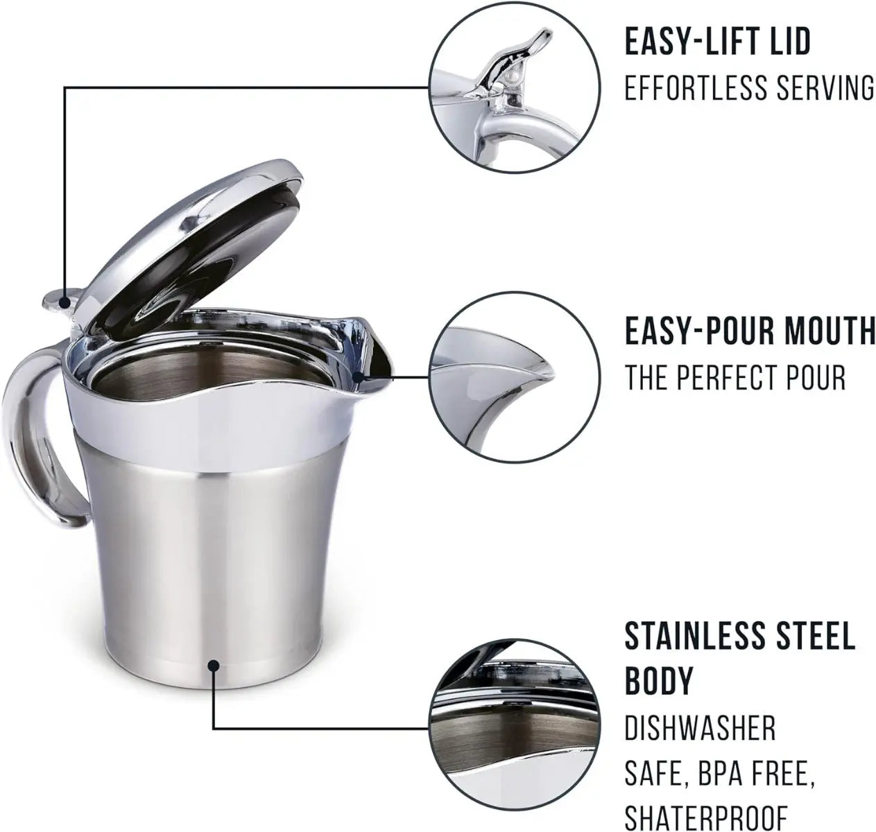 Sauciere Edelstahl von Oak & Steel